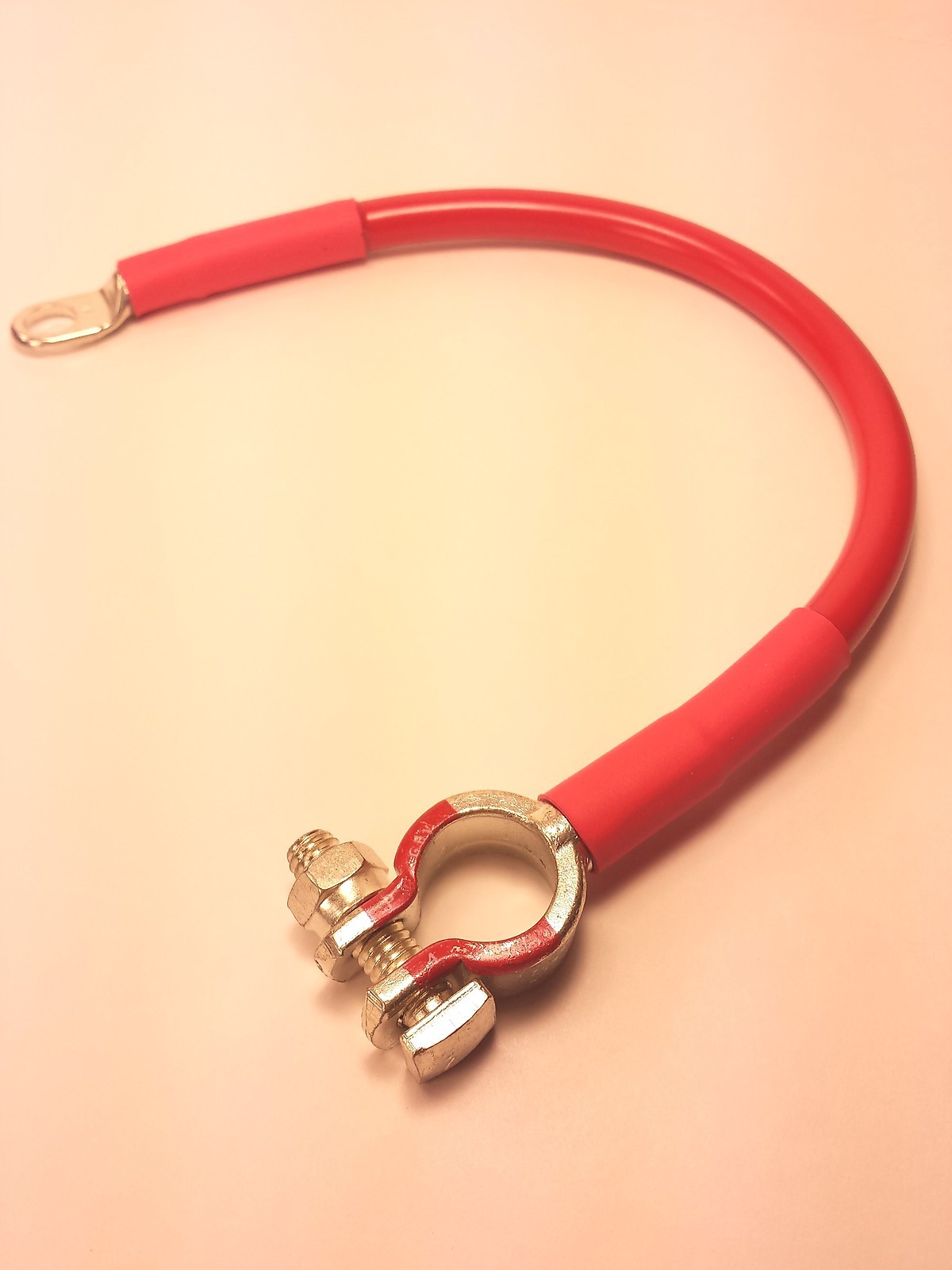 Battery Cable Positive 4 Gauge AWG Copper Custom Car, Truck, RV, Boat