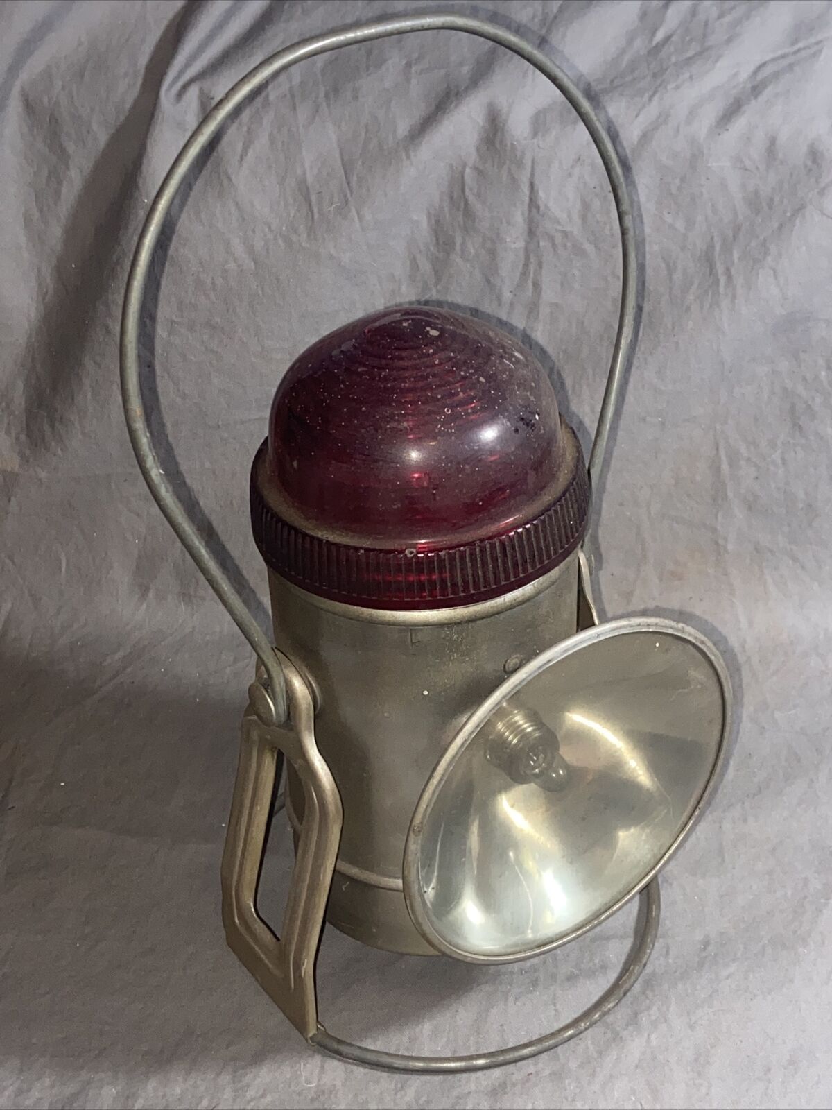  DORCO Portable EcoLite Aluminum Lantern Flashlight Cat. No.101 RED LENSE