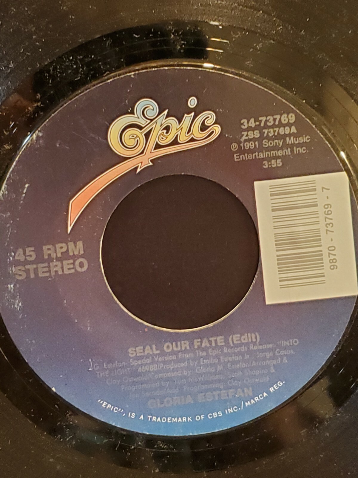 Yahoo!オークション GLORIA ESTEFAN & MIAMI SOUND MACHINE 7"