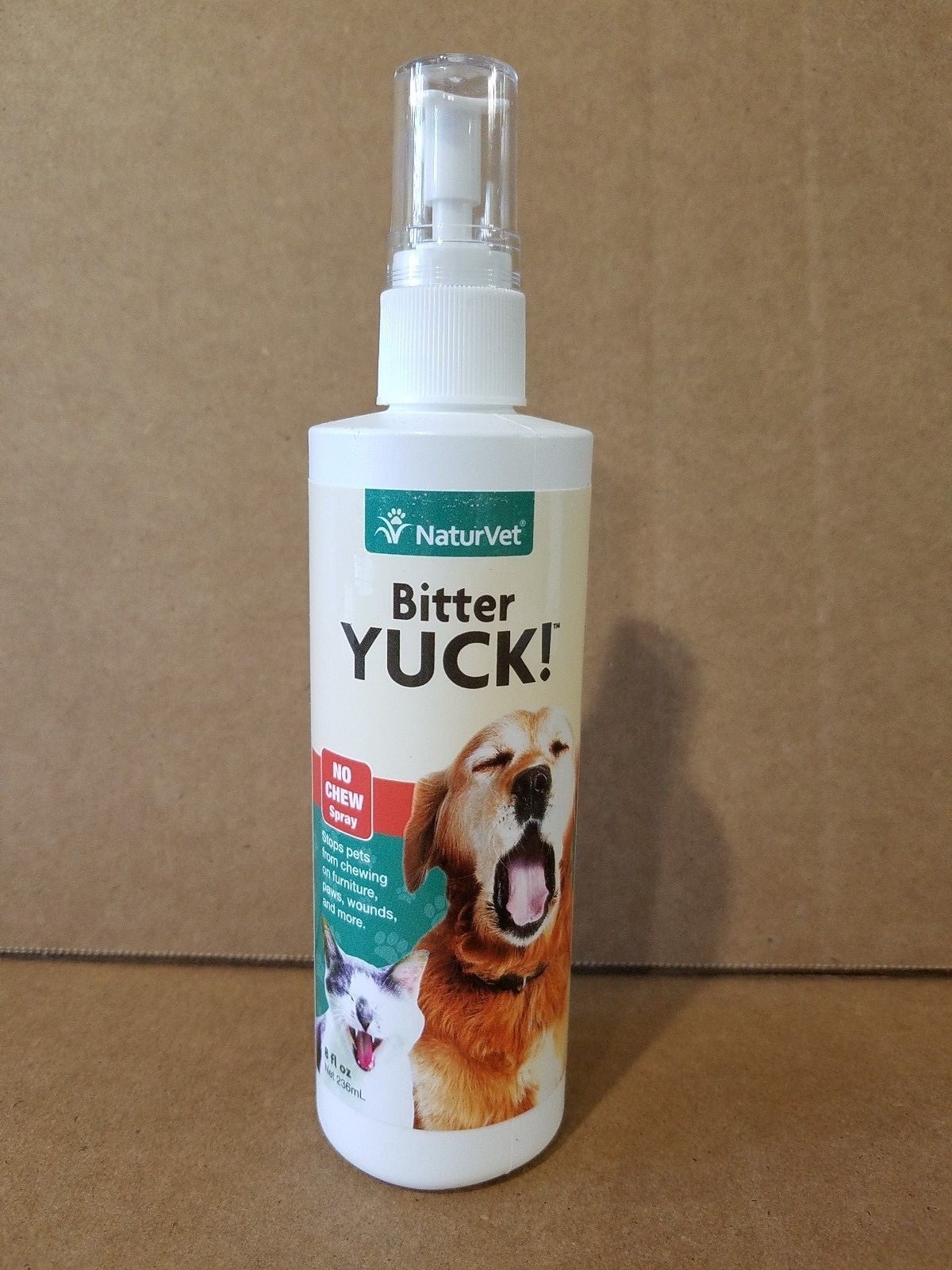 NaturVet Bitter Yuck No Chew Spray For ...