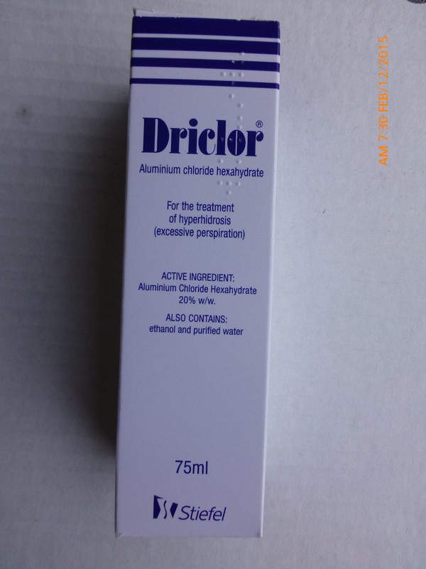 NEW Driclor Antiperspirant 75ml US Seller