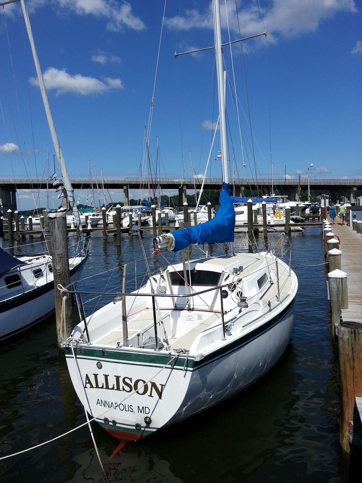 1979 Cal 25-2 Sailboat w Yanmar Engine, Edgewater MD | No Fees & No Reserve