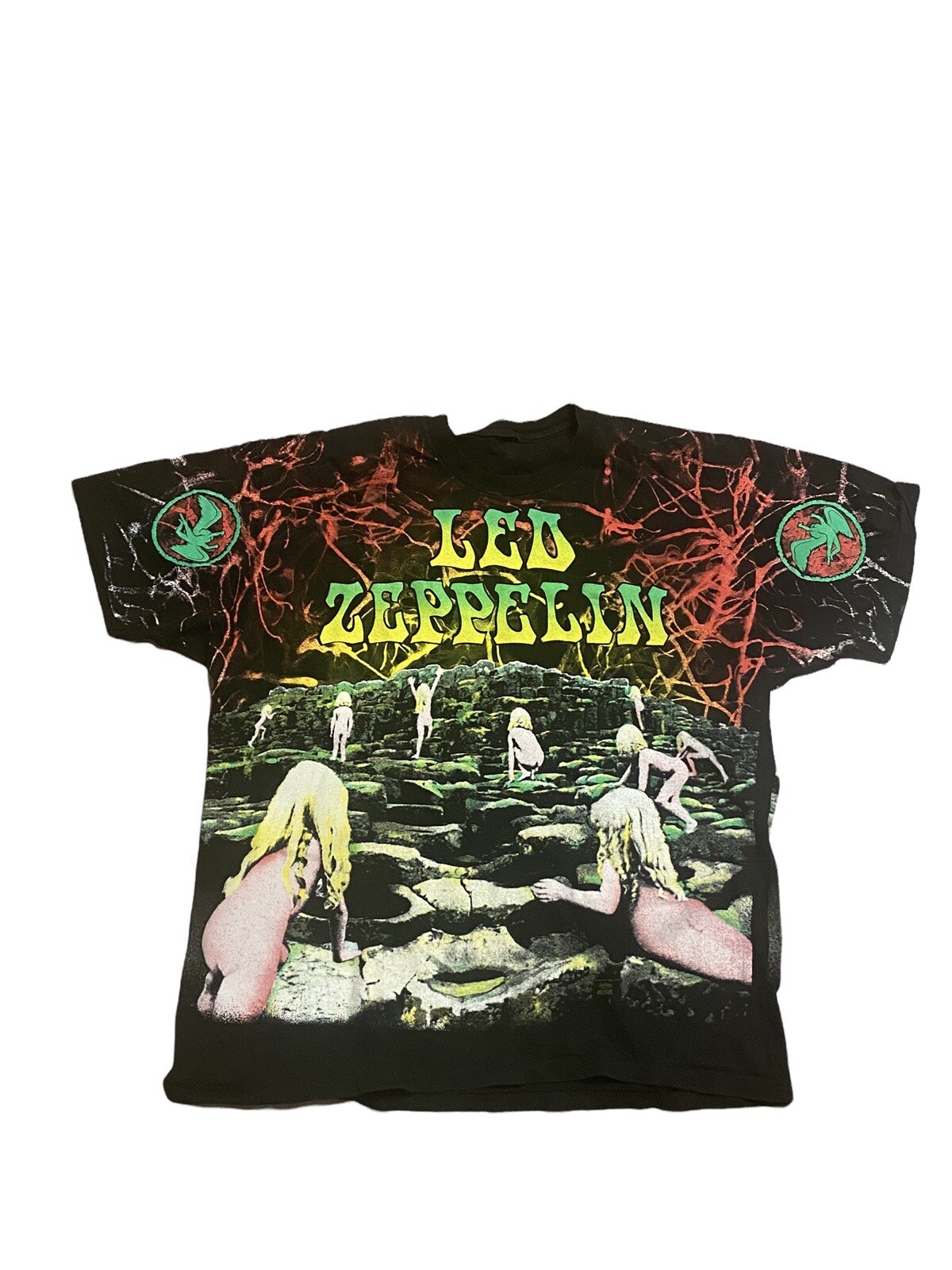 Vintage Led Zeppelin Houses of the Holy T-Shirt 海外 即決 www