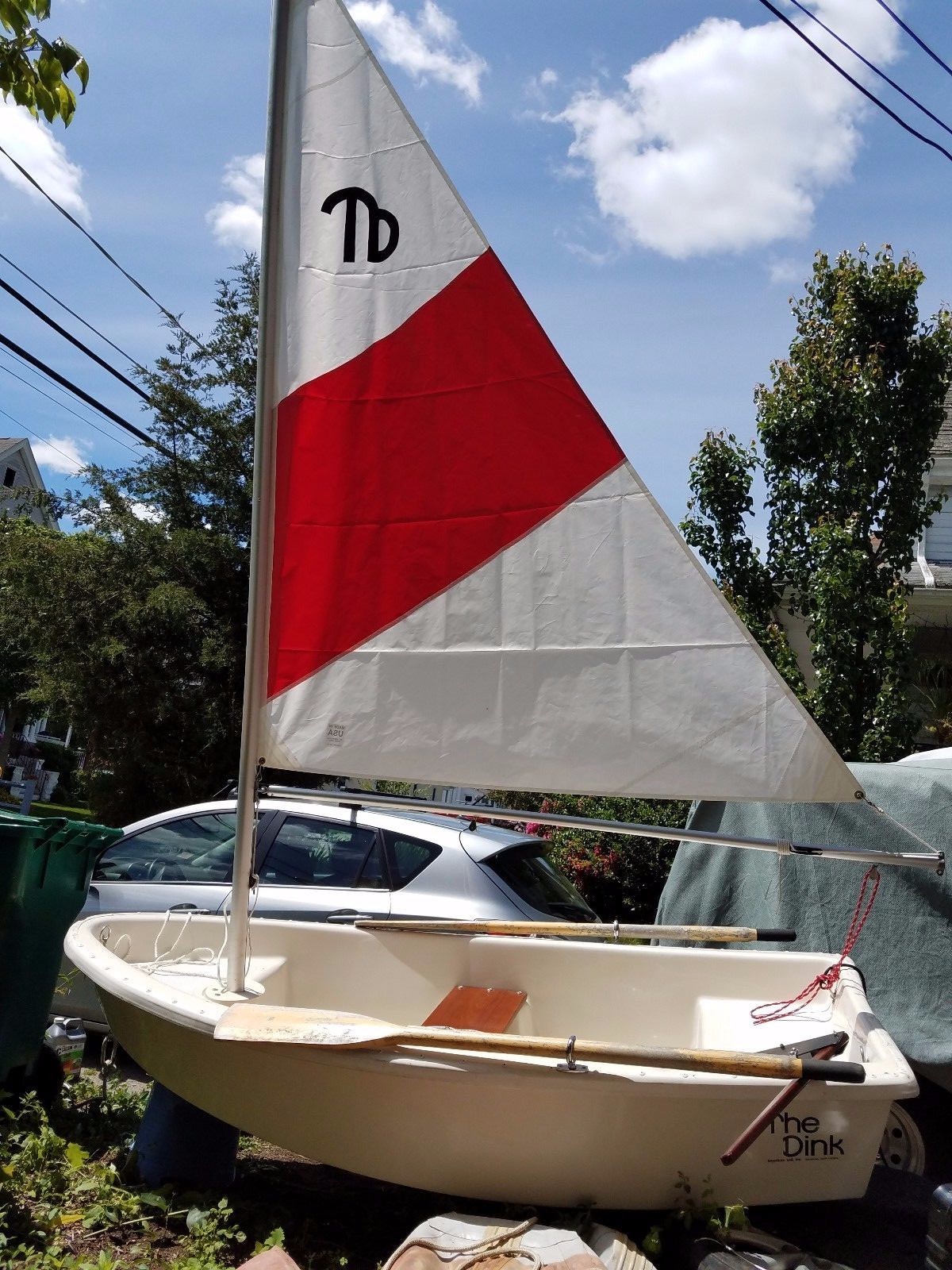 AMERICAN SAIL 8' SAILING DINGHY