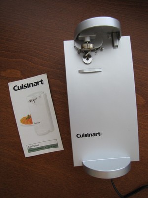 CUISINART Electrifying Can Opener Model CCO-40BC Power Cut Series