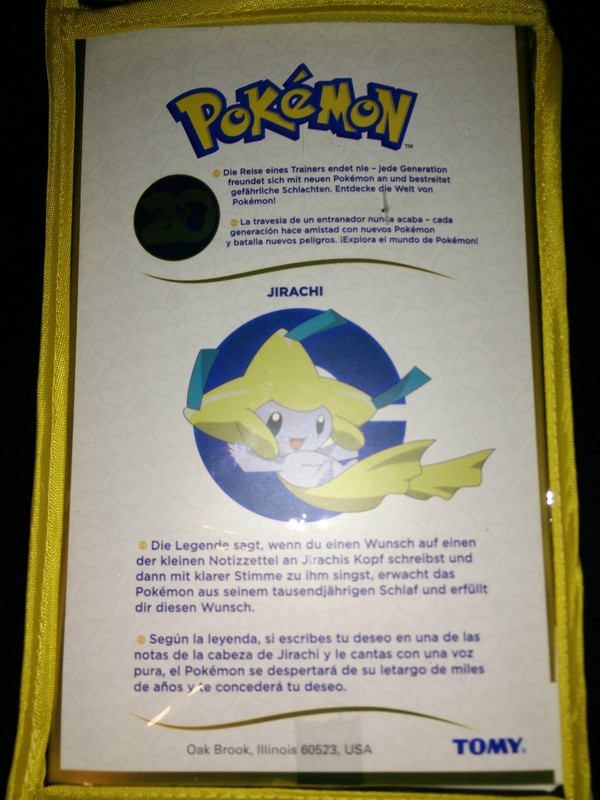jirachi 20th anniversary plush