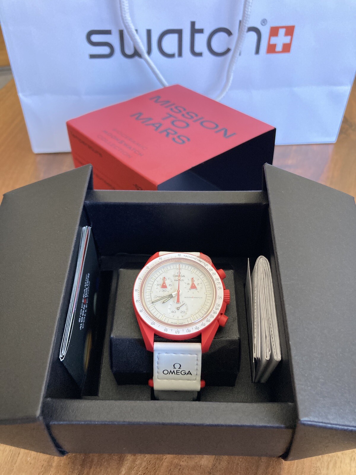 値引き BRAND NEW Omega x Swatch Speedmaster Moonswatch Mission to