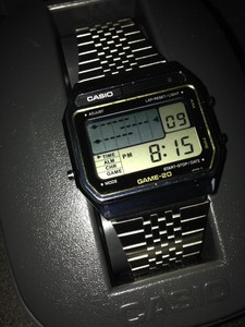 Casio Game-20 GM-20 vintage LCD Armbanduhr 80er 80´s watch clock | eBay