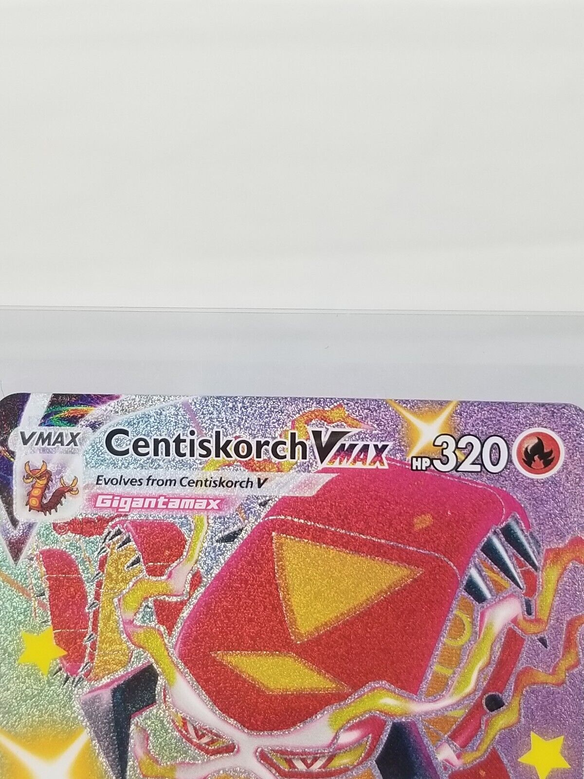 Centiskorch Vmax Foil Pokemon Card SV109/SV122