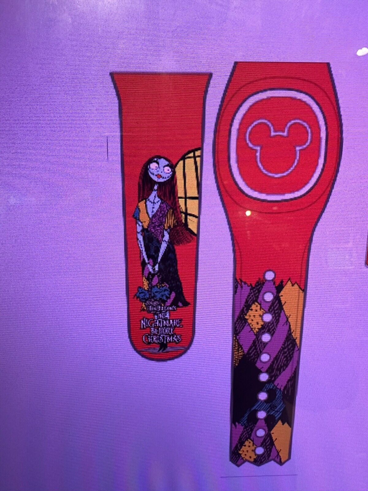 Disney Parks Magicband + Magic Band Plus SALLY Unlinked RED