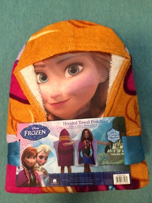 New Disney Frozen ANNA Hooded Beach Bath ...