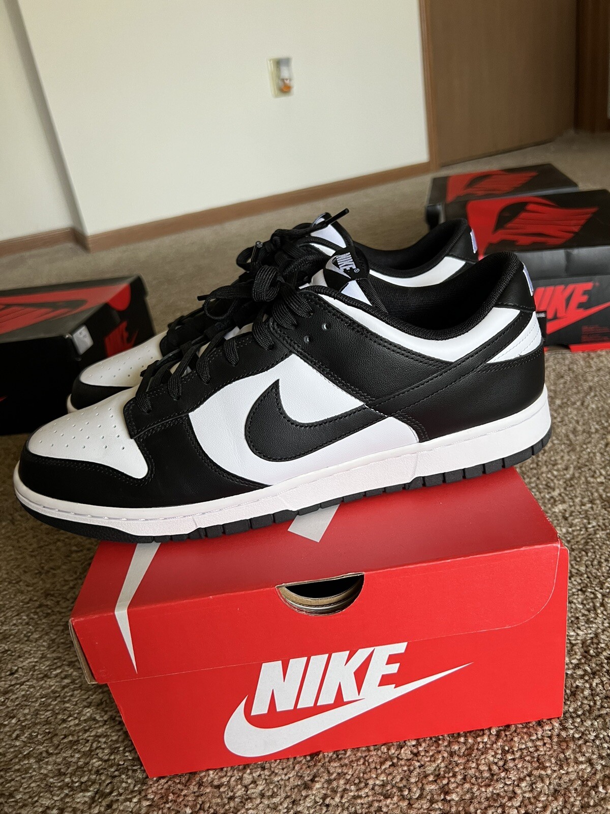 31cm US13 NIKE DUNK LOW ダンク ロー パンダダンク | www