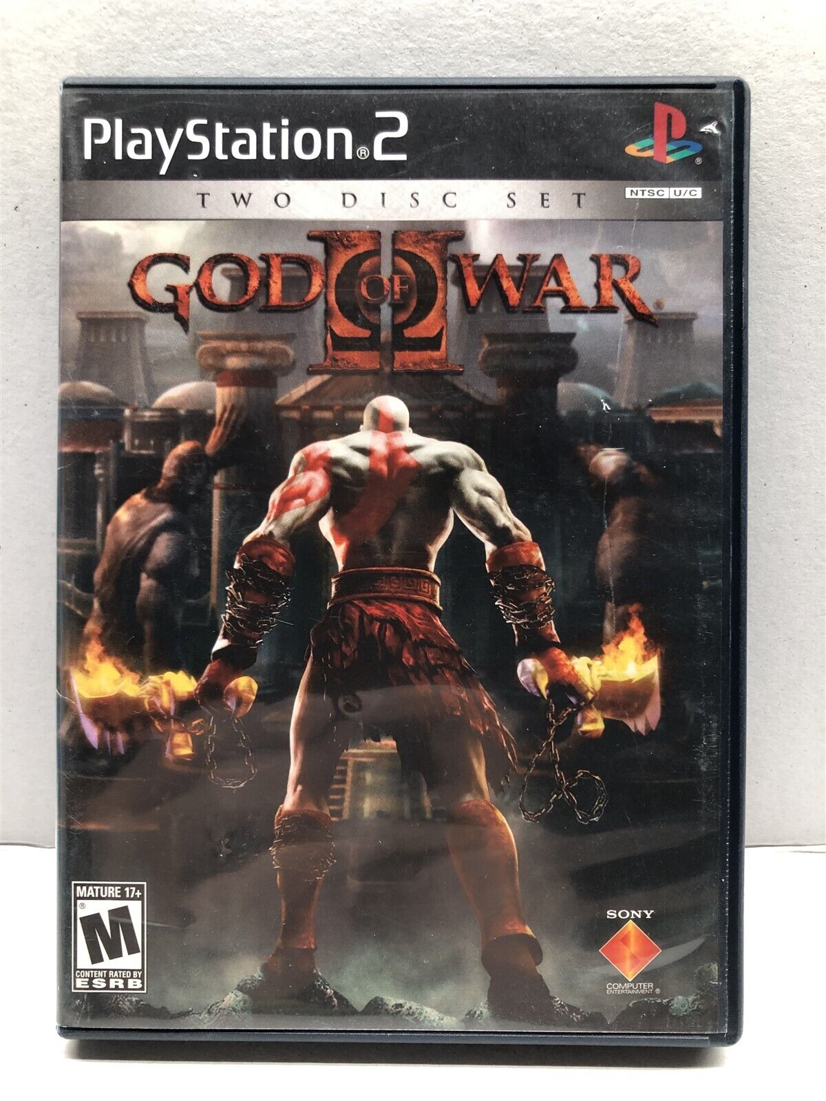 God of War 2 II (PlayStation 2, 2007) Complete Tested Working - Free Ship