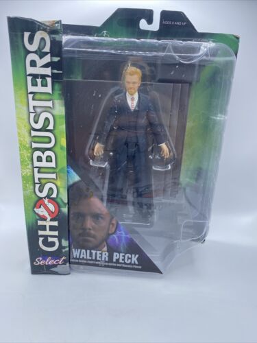 GHOSTBUSTERS WALTER PECK Diamond Select Deluxe Action Figure New In Box