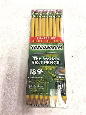 Pencil Set 18 No. 2/HB Pencils The World's Best Pencil, Premium Wood, (Best No 2 Pencil)