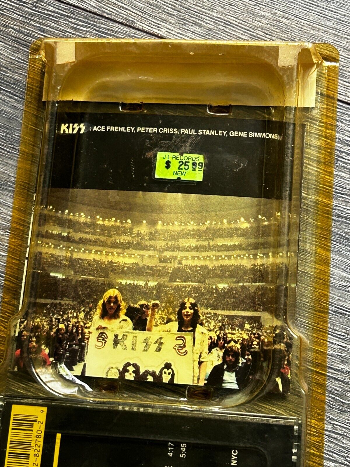 KISS CD ALIVE Longbox Sealed USA Aucoin Live Concert Sound Savers Fatboy Case
