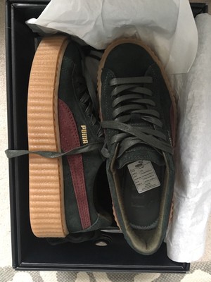 puma creepers verdi e rosse puma creepers verdi e rosse