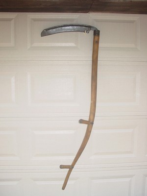 Vintage Seymour Bush Snath Scythe c/18” Brush ...