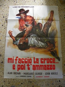 Duelo en El Dorado - Mi faccio la croce.. e poi t'ammazzo (1969)  René Cardona (Lawrence Cooper) $_35