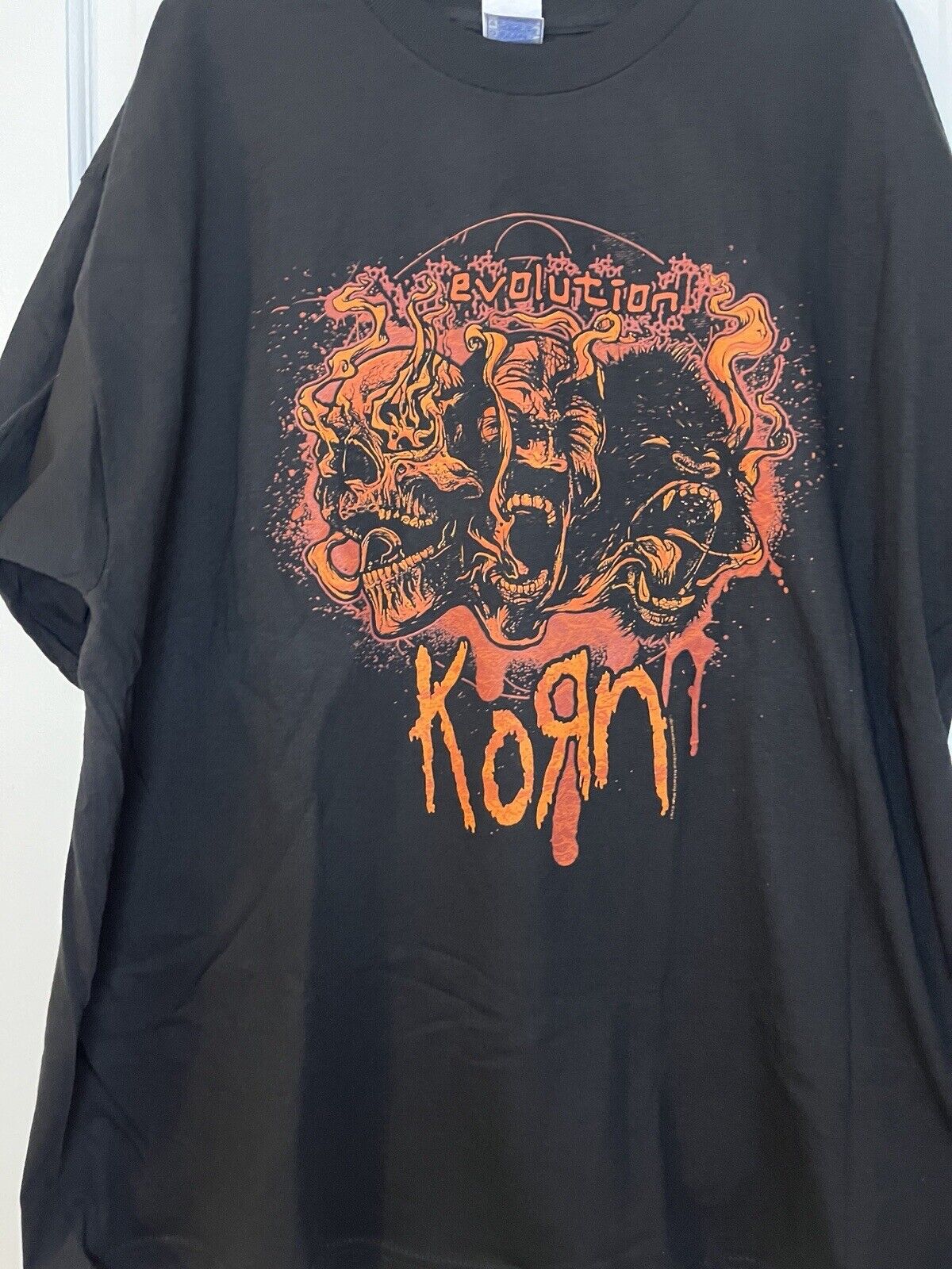 Vintage 2007 Korn Evolution Tour Tee Size XXLarge 2XL Metal Music Preowned