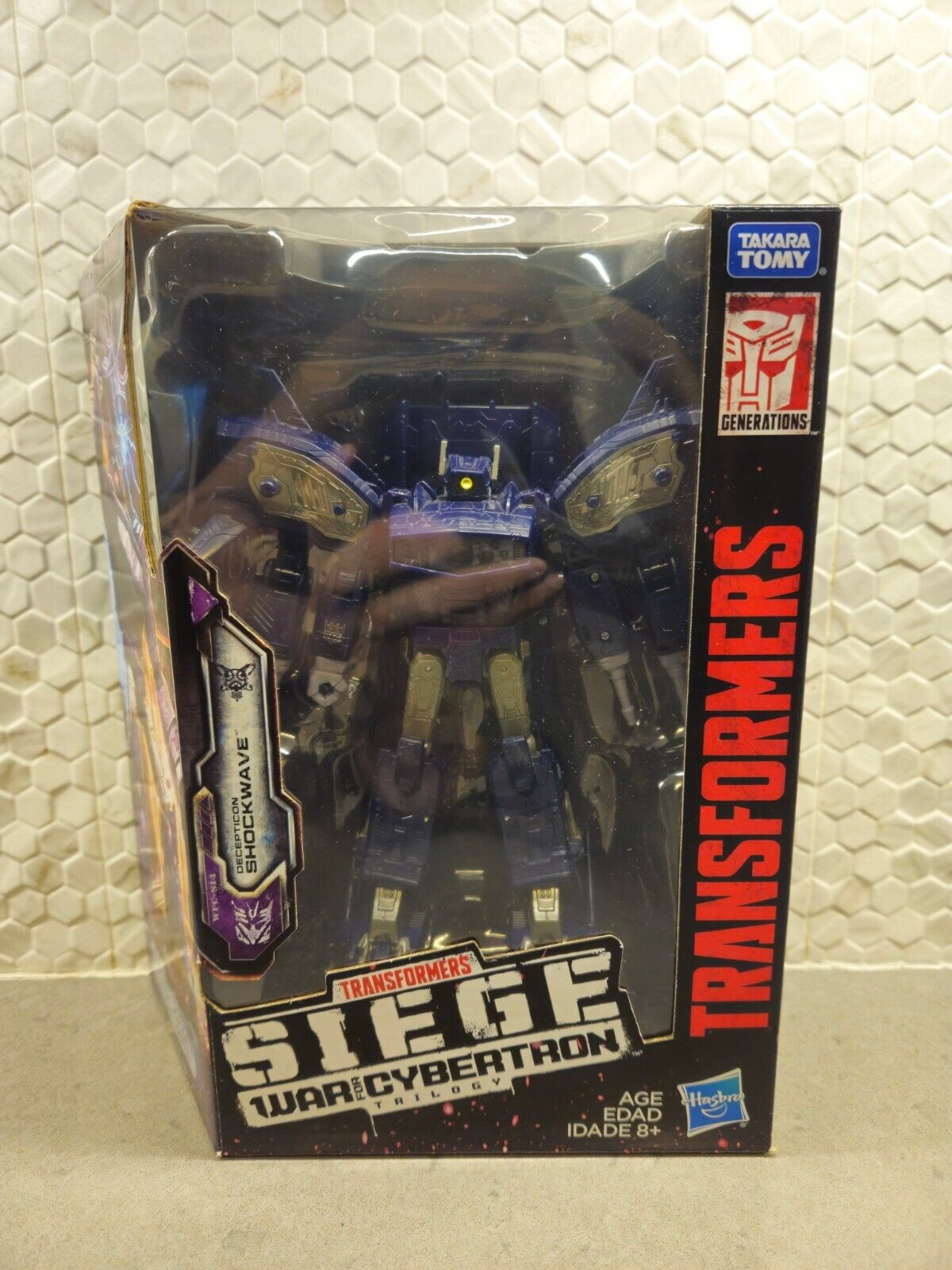 Transformers War for Cybertron WFC Siege SHOCKWAVE WFC-S14 MIB