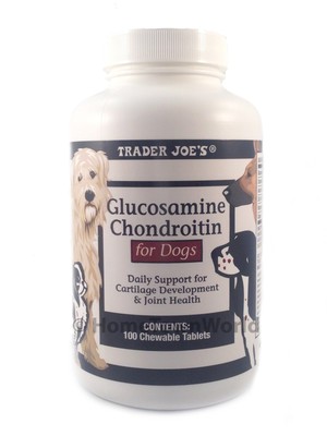 Trader Joe's Glucosamine Chondroitin for Dogs 100 ...