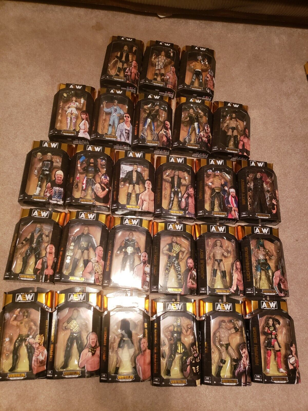 AEW Unrivaled Series 2-6.Set of 26.Complete Series 3-6 