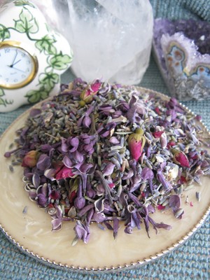 NEW NATURAL DRIED LILAC, PETITE MINIATURE ROSE ...