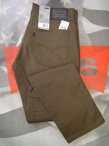 LEVIS-511-MENS-SLIM-FIT-LOW-RISE-ZIP-FLY-STRETCH-JEANS-NEW-KHAKI-3D-RINSE