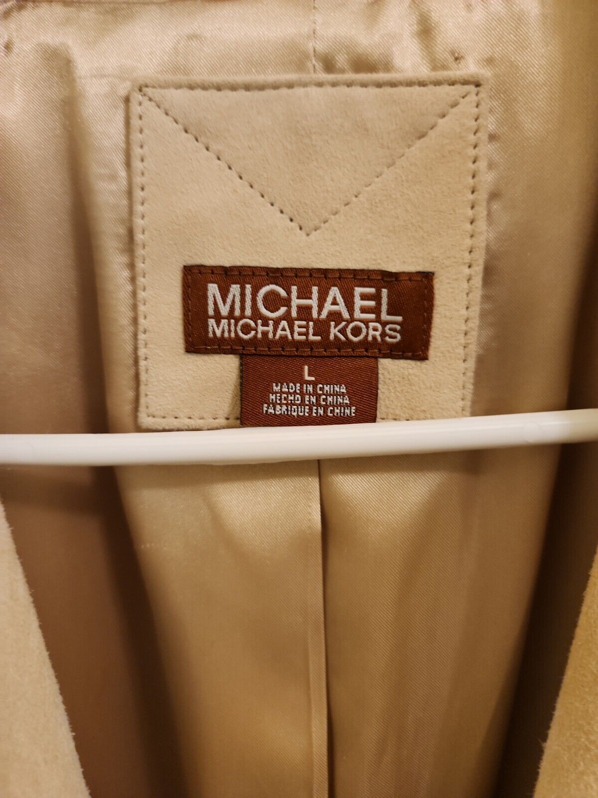 Michael Kors Suede Jacket Large Men/ Unisex