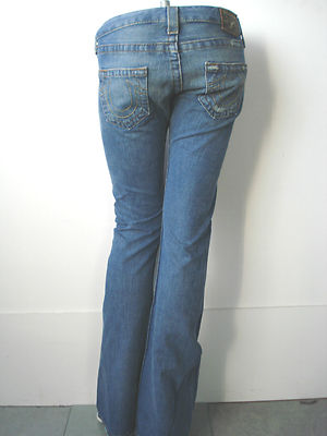 TRUE RELIGION TRUE RELIGION BOBBY RNCHHAND BIG SUPER T DAMEN JEANS NEU 26 27 28