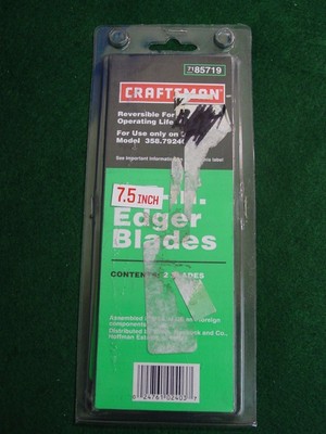 Craftsman edger blades 7.5