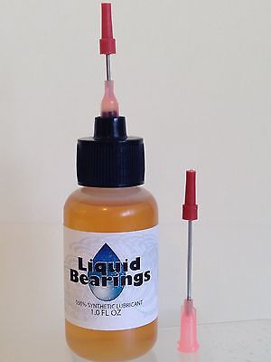 Liquid Bearings, BEST 100%-synthetic train oil for Marx or any trains, (Best O Scale Track)