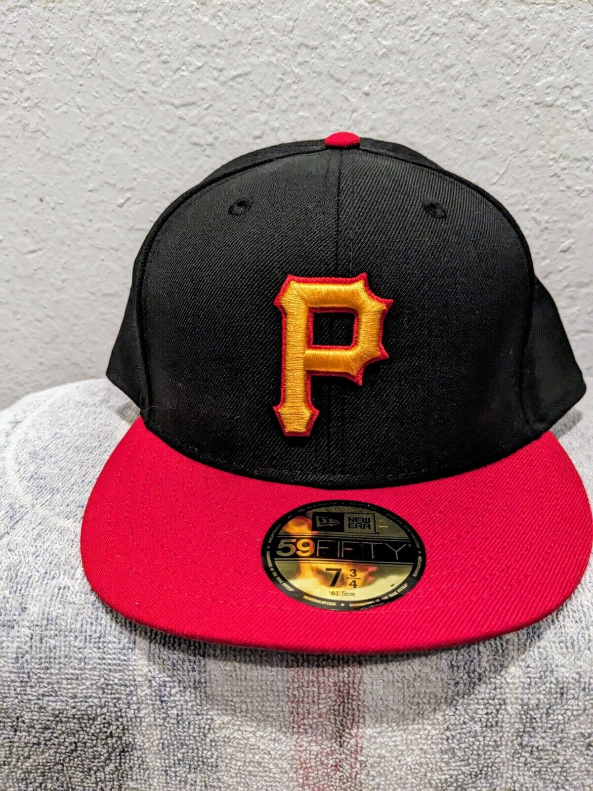 Vintage Alternate Pittsburgh Pirates Hat By New Era - Sz 7 3/4