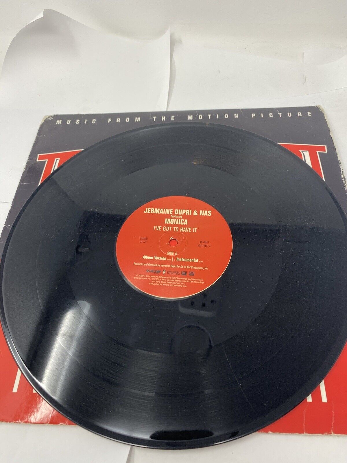Big Momma's House Jermaine Dupri & Nas I've Got To Have It Vinyl G