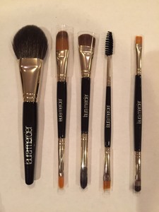 mercier laura brush luxe ended piece double box travel