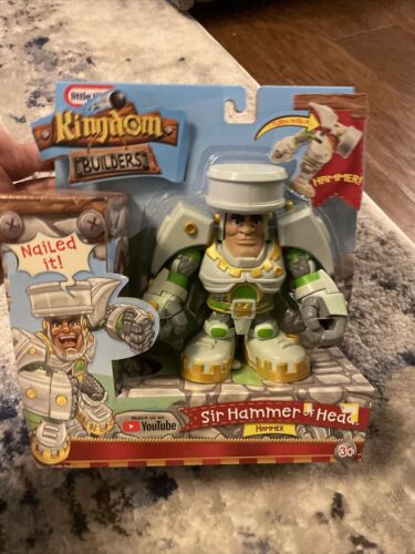 Little Tikes Kingdom Builders Sir Hammer Of Head  Knight BRAND NEW Priced Right