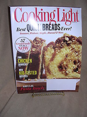 Cooking Light October 2012 Best Quick Breads Ever! and Fun Chicken (Best Chicken Dinner Ever)