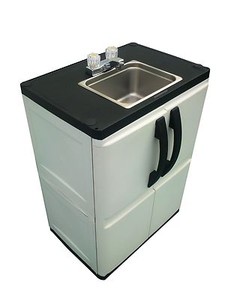 sink portable camping outdoor kitchen camp rv garden sinks cooking webstore concession