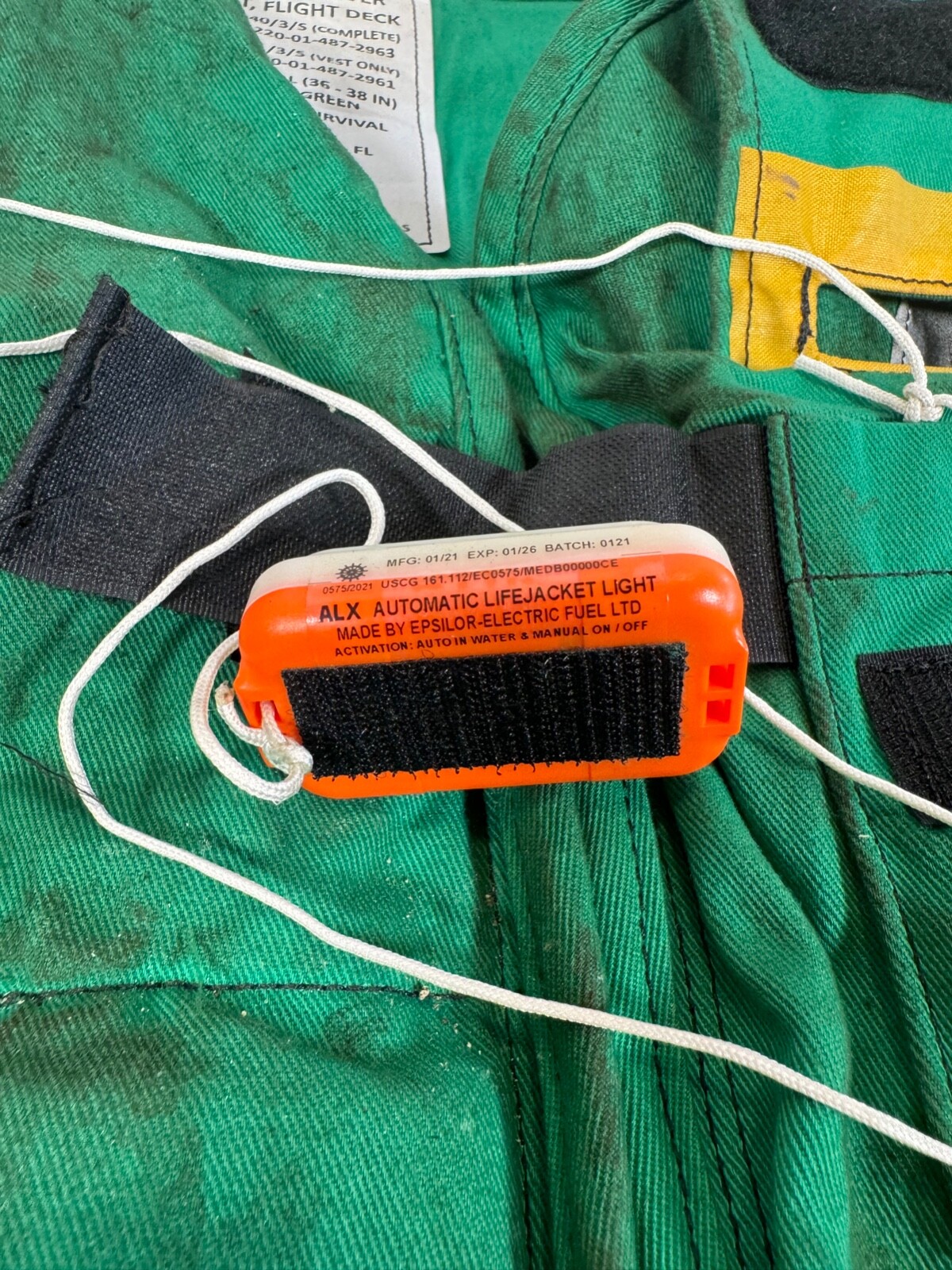 Yahoo!オークション USN USMC Mustang Survival MARK 1 Life Preserv...