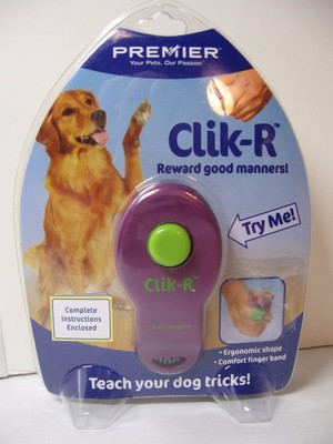 Premier Clik-R Pet Dog Training Clicker NEW ...