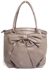 Details about Jessica Simpson Houndstooth Tote Brown Handbag