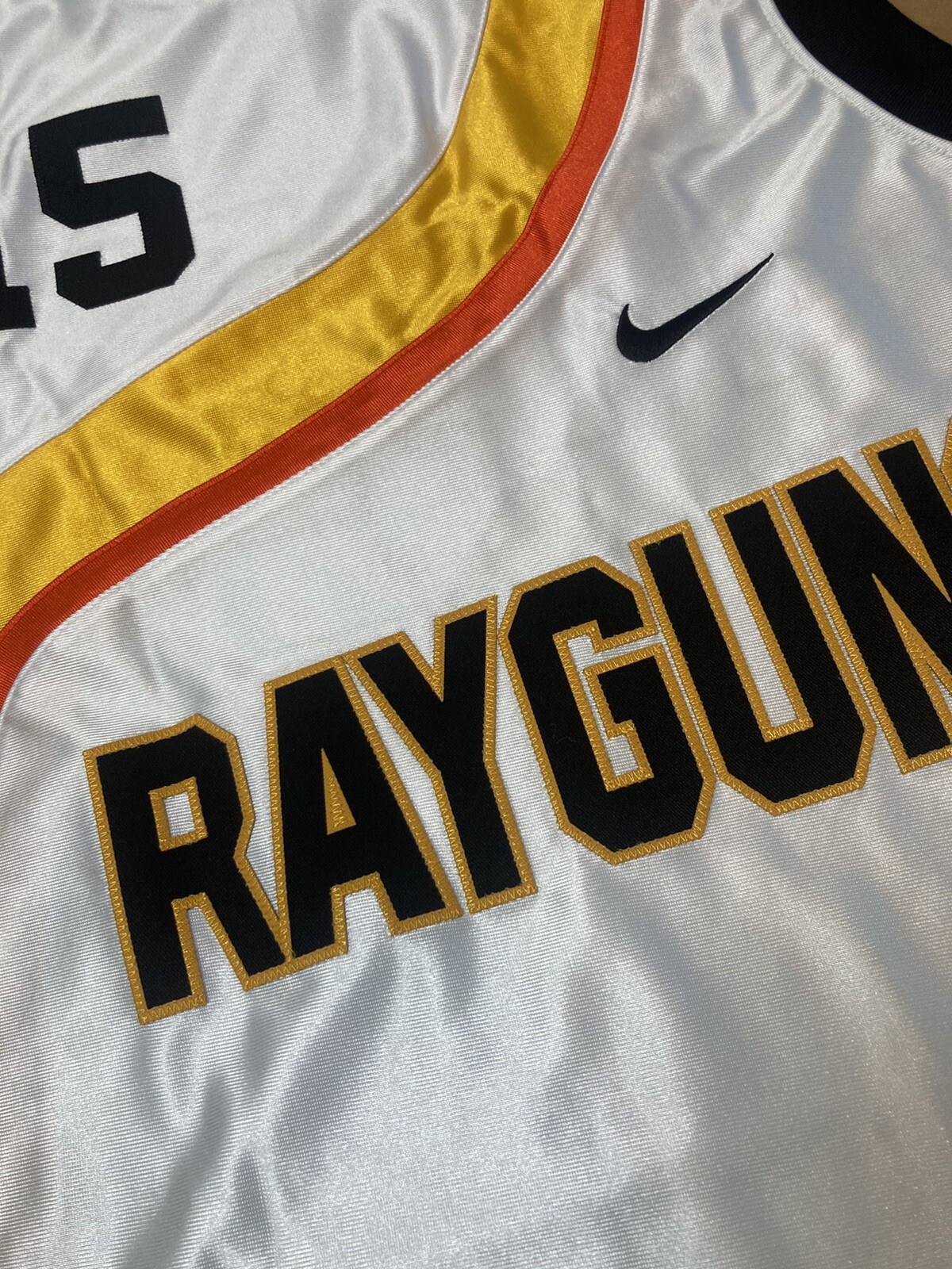 ã¤ããªã¯! - Nike Roswell Rayguns Jersey White Stitched CV