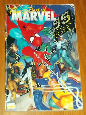 BEST OF MARVEL 95 SPIDERMAN PUNISHER WOLVERINE HULK GRAPHIC NOVEL< (Best Hulk Graphic Novels)