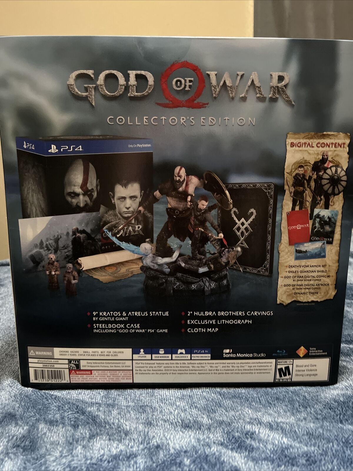 God of War [ Collector's Edition ] (PS4) BRAND NEW, SEALED