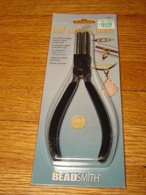 6mm 8.5mm Bail Making Jewelry Pliers NEW Beadsmith Filigree Wrapping Wires