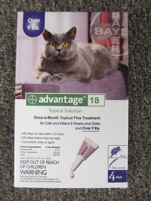 Advantage for Cats Over 9 lbs Purple ...