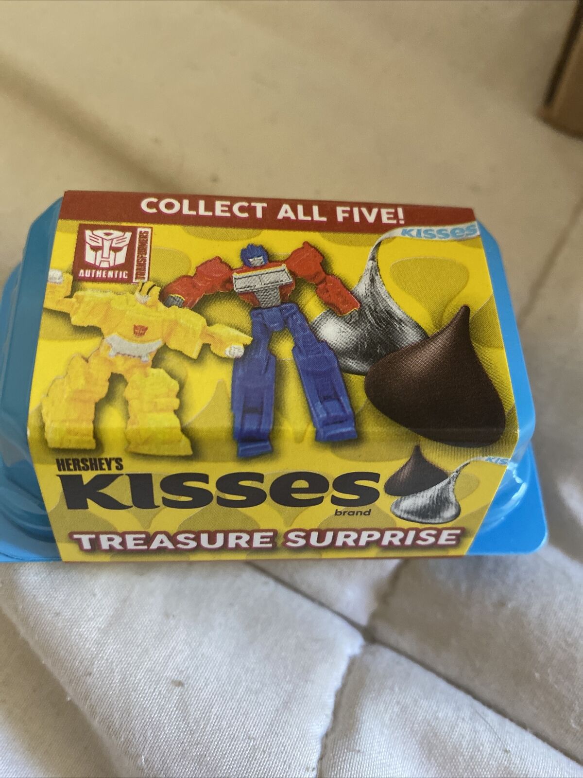 New! Sealed! Hersheys Kisses Treasure Surprise Transformers exp 11/21
