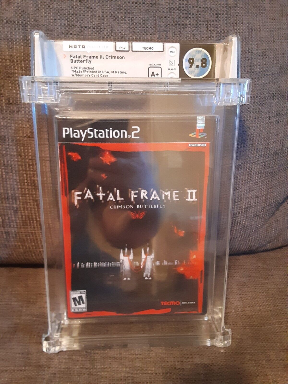 Fatal Frame II Crimson Butterfly (Playstation 2 PS2) WATA 9.8 A+ New Sealed