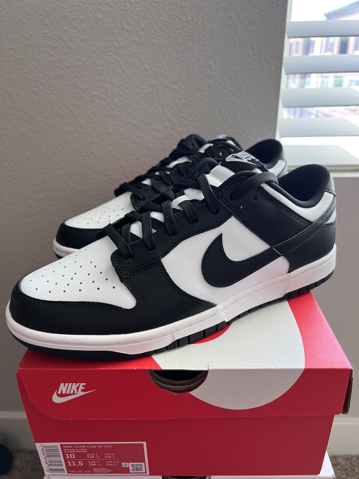 ナイキ ダンク Low Retro Panda ブラック White メンズ Sneaker サイズ